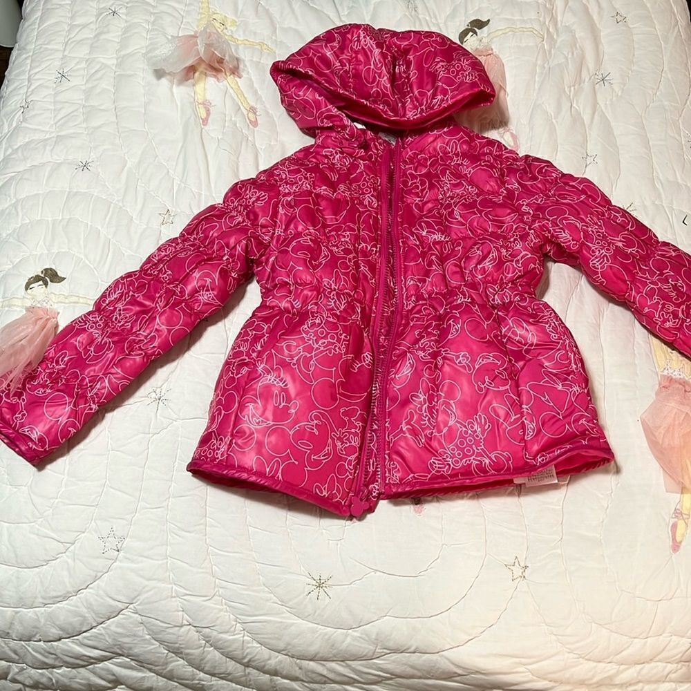 Disney fuschia Minnie jacket
